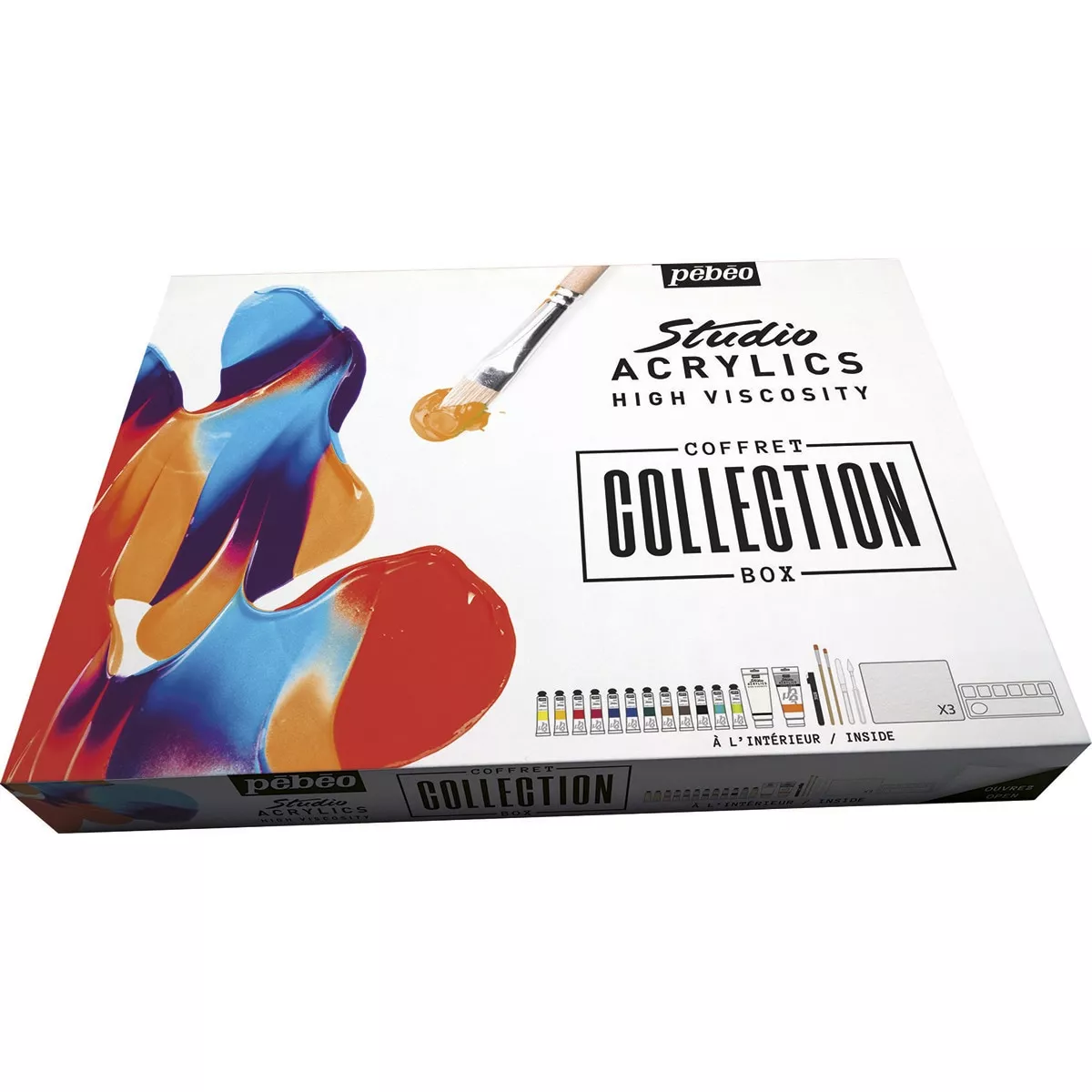 Pebeo - Caja De Colección Studio Acrylico Multicolor En Oferta Pebeo - Caja De Colección Studio Acrylico Multicolor Barato