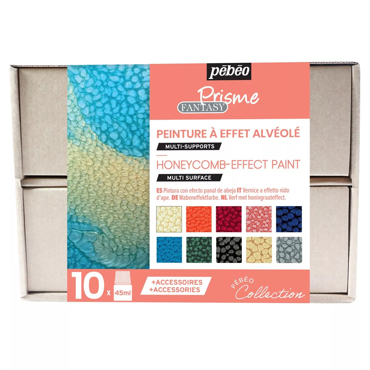 Pebeo - Kit Colección Vitrail 10X45Ml Multicolor En Oferta Pebeo - Kit Colección Vitrail 10X45Ml Multicolor Barato