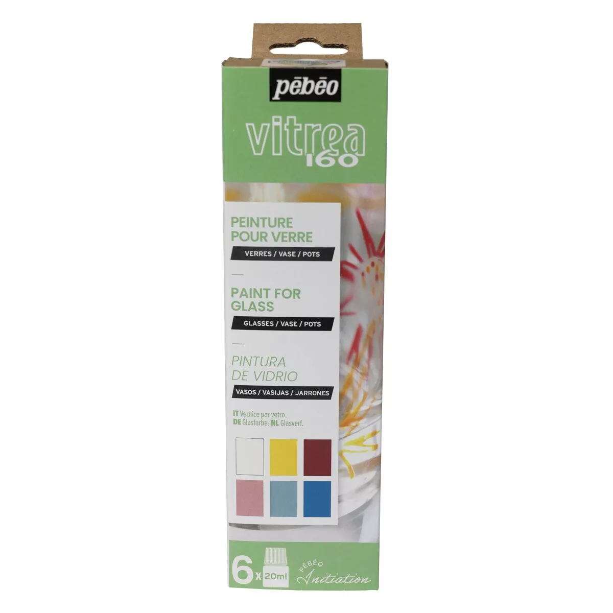 Pebeo - Kit Iniciacion Vitrea 160 6X20Ml Multicolor En Oferta Pebeo - Kit Iniciacion Vitrea 160 6X20Ml Multicolor Barato