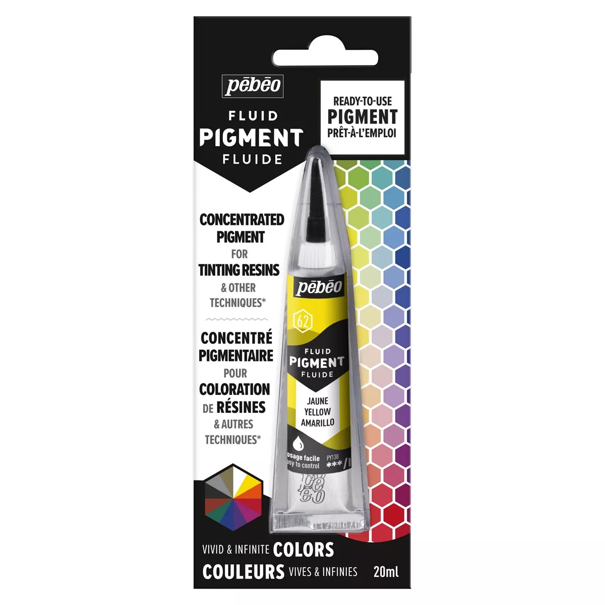 Pebeo - Pigmento Concentrado Colores Mezclables Tubo 20 Ml Amarillo En Oferta Pebeo - Pigmento Concentrado Colores Mezclables Tubo 20 Ml Amarillo Barato