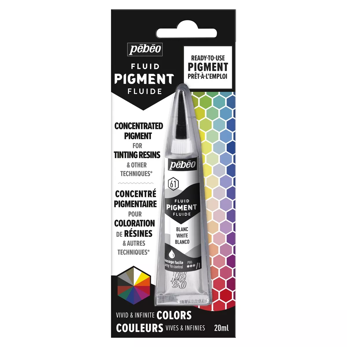 Pebeo - Pigmento Concentrado Colores Mezclables Tubo 20 Ml Blanco En Oferta Pebeo - Pigmento Concentrado Colores Mezclables Tubo 20 Ml Blanco Barato