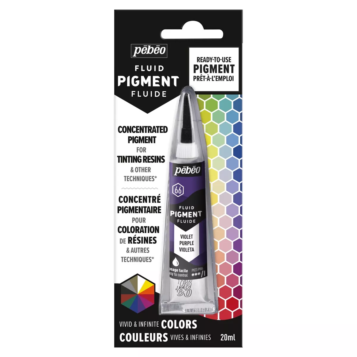 Pebeo - Pigmento Concentrado Colores Mezclables Tubo 20 Ml Violeta En Oferta Pebeo - Pigmento Concentrado Colores Mezclables Tubo 20 Ml Violeta Barato