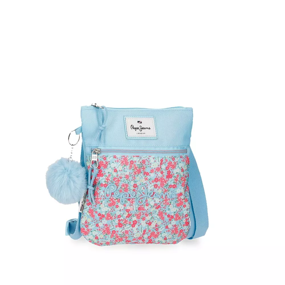 Pepe Jeans - Bandolera De Niña Aide Plana Con Bolsillo Frontal barato