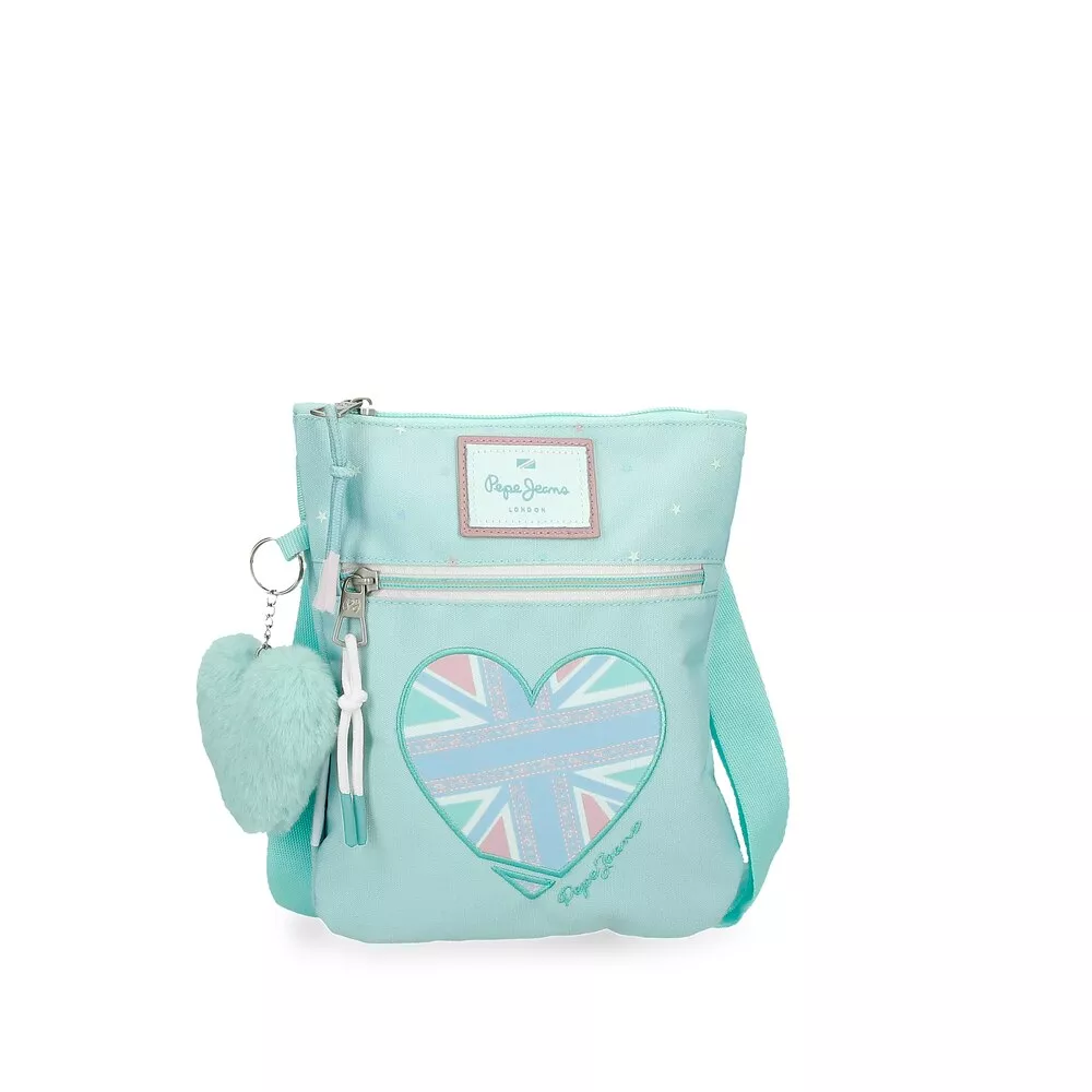 Pepe Jeans - Bandolera De Niña Nerea Plana Con Bolsillo Frontal barato