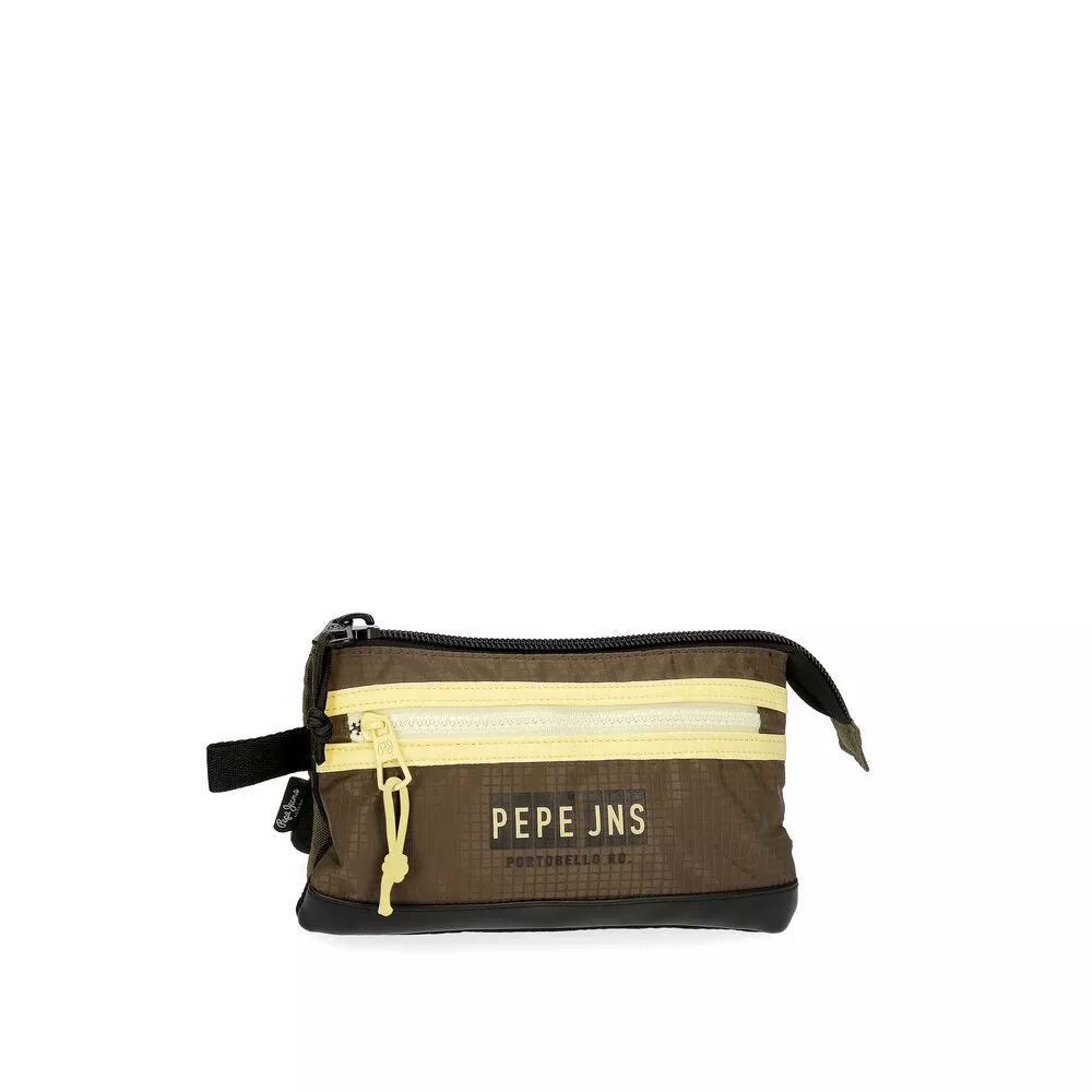 Pepe Jeans - Estuche Caden De Tres Compartimentos Y Asa Lateral barato