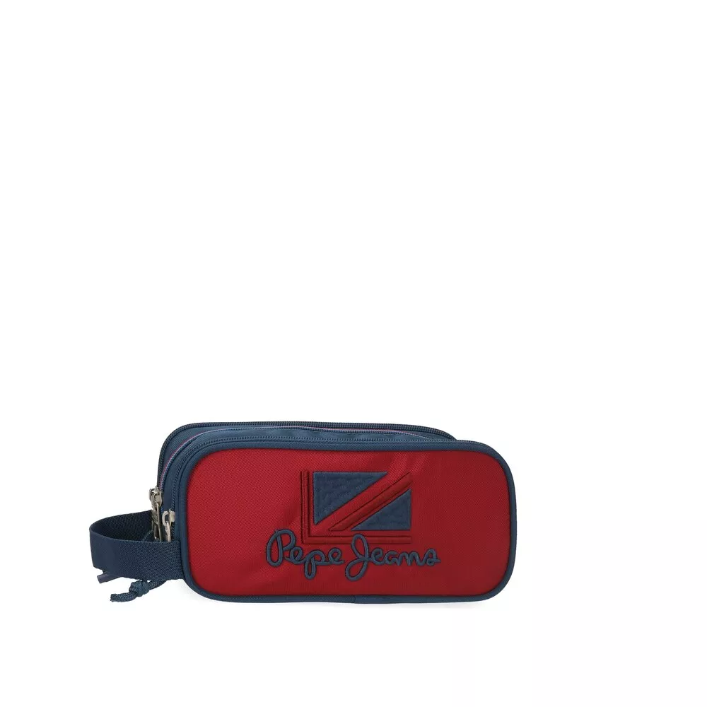 Pepe Jeans - Estuche Chest Con Tres Compartimentos Y Cremallera barato