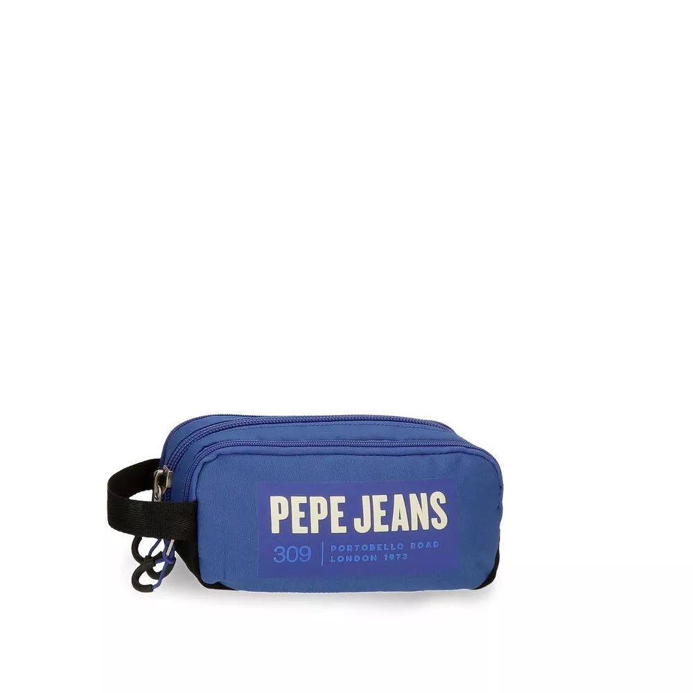 Pepe Jeans - Estuche Darren Con Tres Compartimentos Y Asa Para Colgar barato