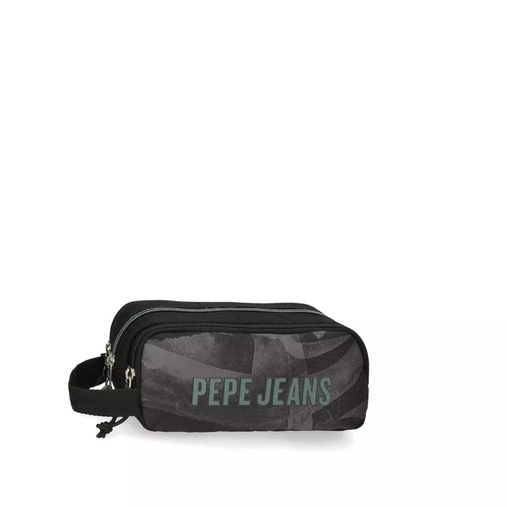 Pepe Jeans - Estuche Davis Con Tres Compartimentos Y Cremallera barato