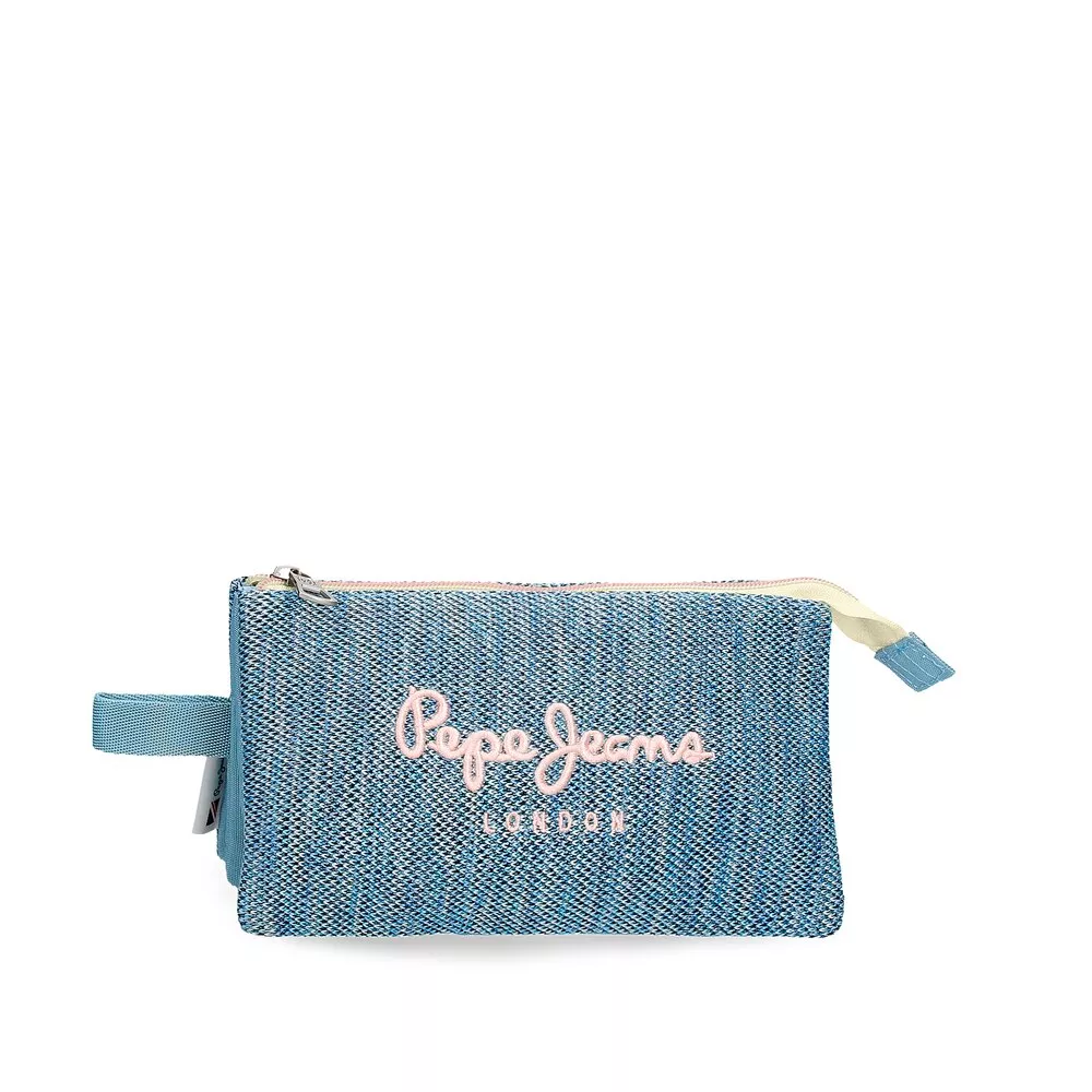 Pepe Jeans - Estuche De Niña Lena Tres Compartimentos barato