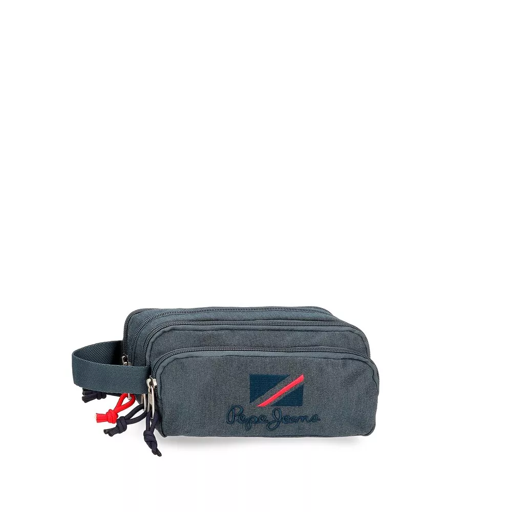 Pepe Jeans - Estuche De Niño Kay Cinco Compartimentos Y Asa Para Colgar barato