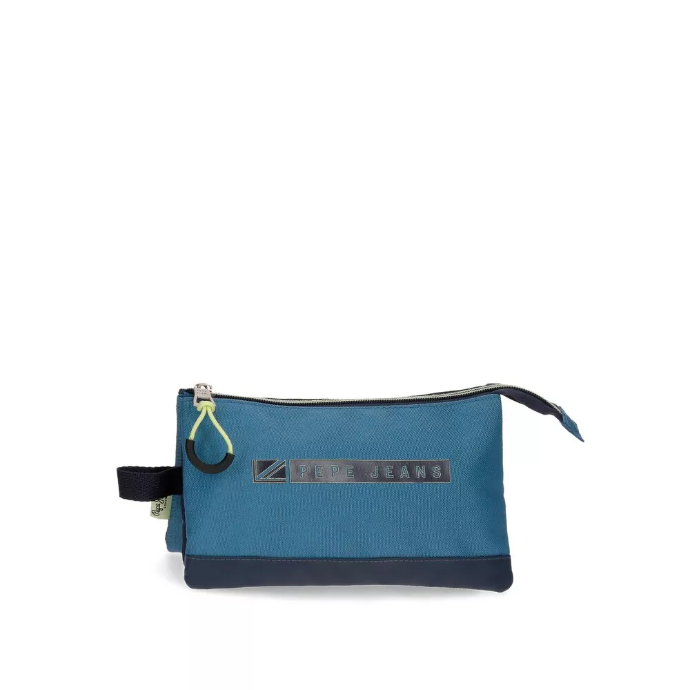 Pepe Jeans - Estuche Duncan Con Tres Compartimentos Y Cremallera En Oferta Pepe Jeans - Estuche Duncan Con Tres Compartimentos Y Cremallera Barato