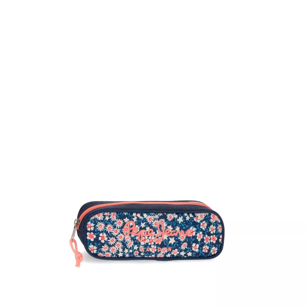 Pepe Jeans - Estuche Escolar Laila De Flores Con Cremallera En Oferta Pepe Jeans - Estuche Escolar Laila De Flores Con Cremallera Barato