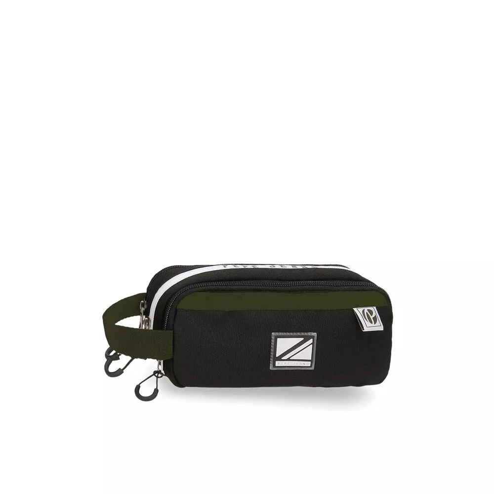 Pepe Jeans - Estuche Luca Con Tres Compartimentos Y Asa Para Colgar En Oferta Pepe Jeans - Estuche Luca Con Tres Compartimentos Y Asa Para Colgar Barato
