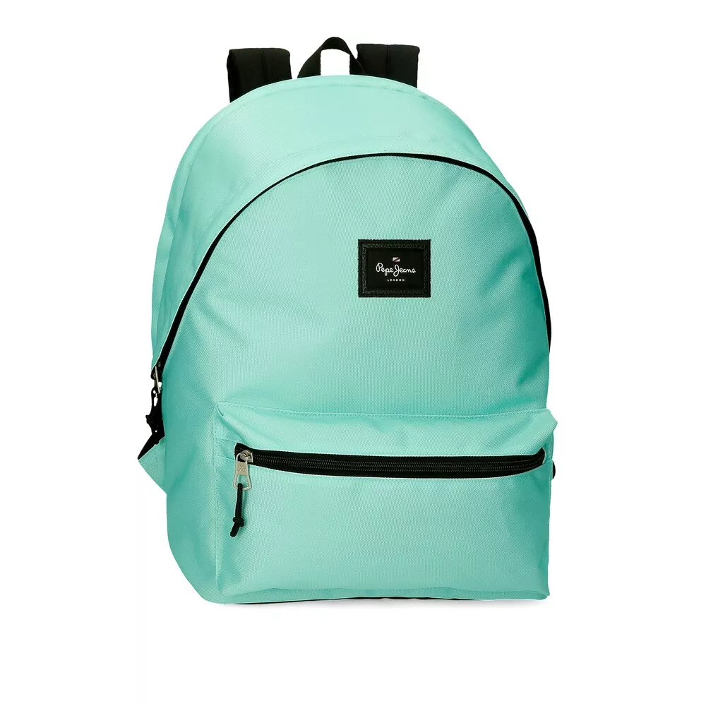 Pepe Jeans - Mochila Aris Colorful Portaordenador Con Dos Compartimentos Color Aguamarina barato