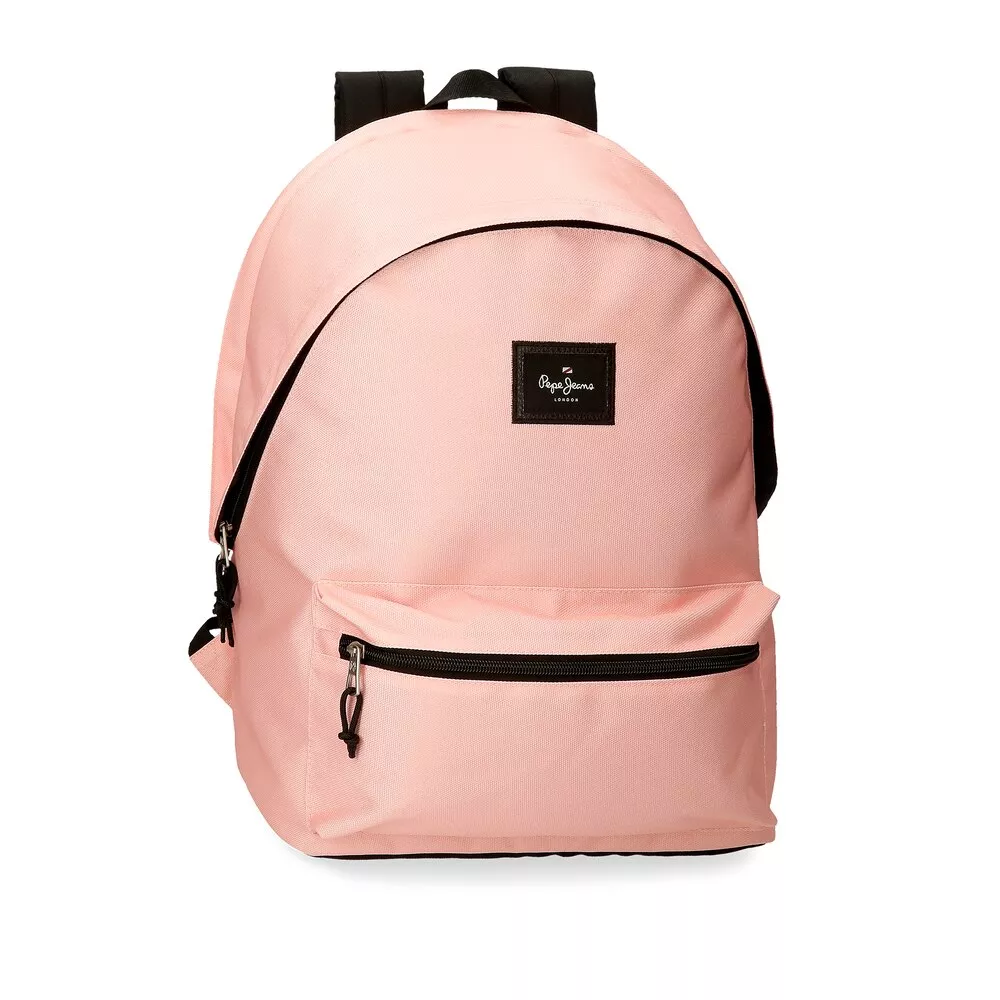 Pepe Jeans - Mochila Aris Colorful Portaordenador Con Dos Compartimentos Color Rosa barato