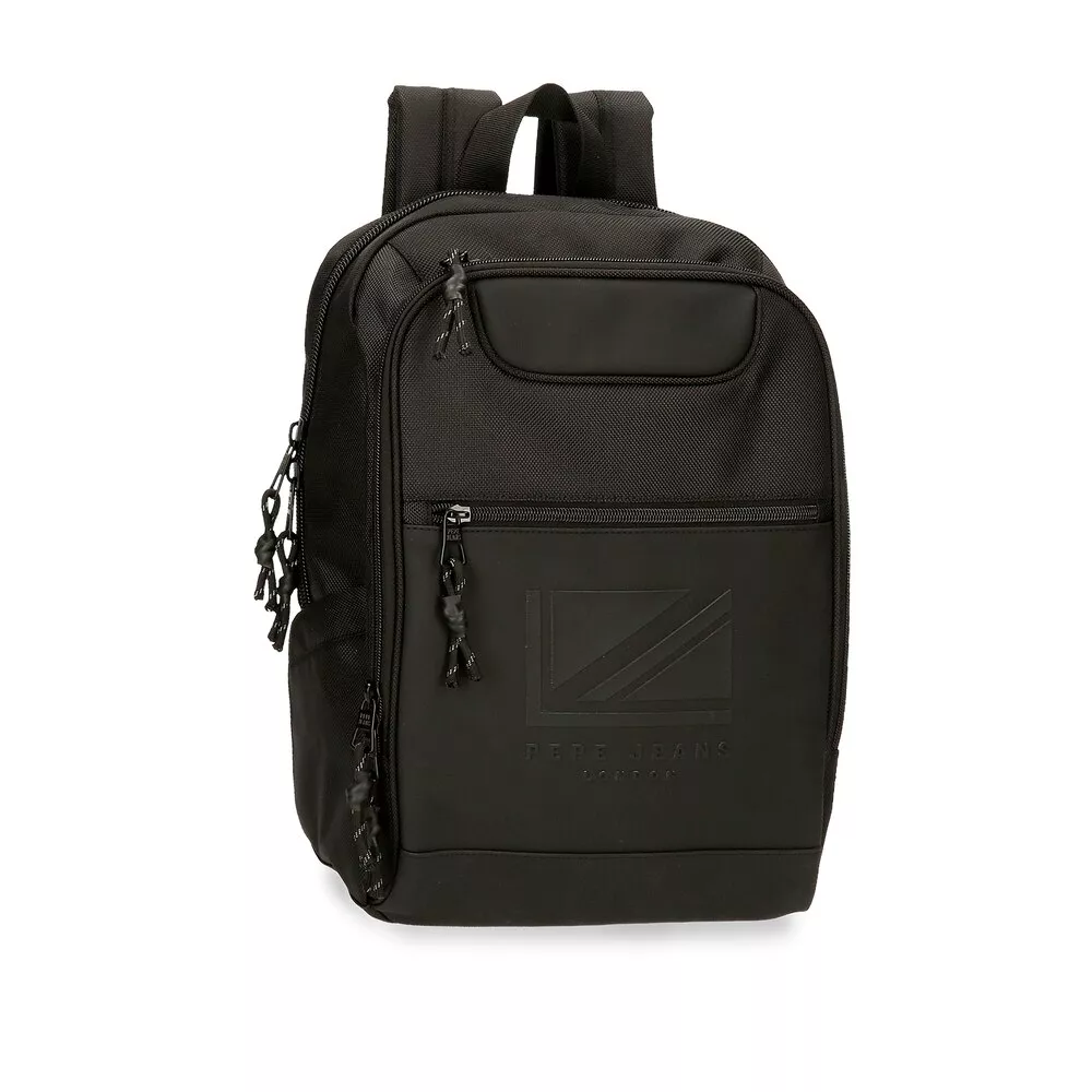 Pepe Jeans - Mochila Bromley Para Portátil 13,3´´ Y Tablet Negro En Oferta Pepe Jeans - Mochila Bromley Para Portátil 13