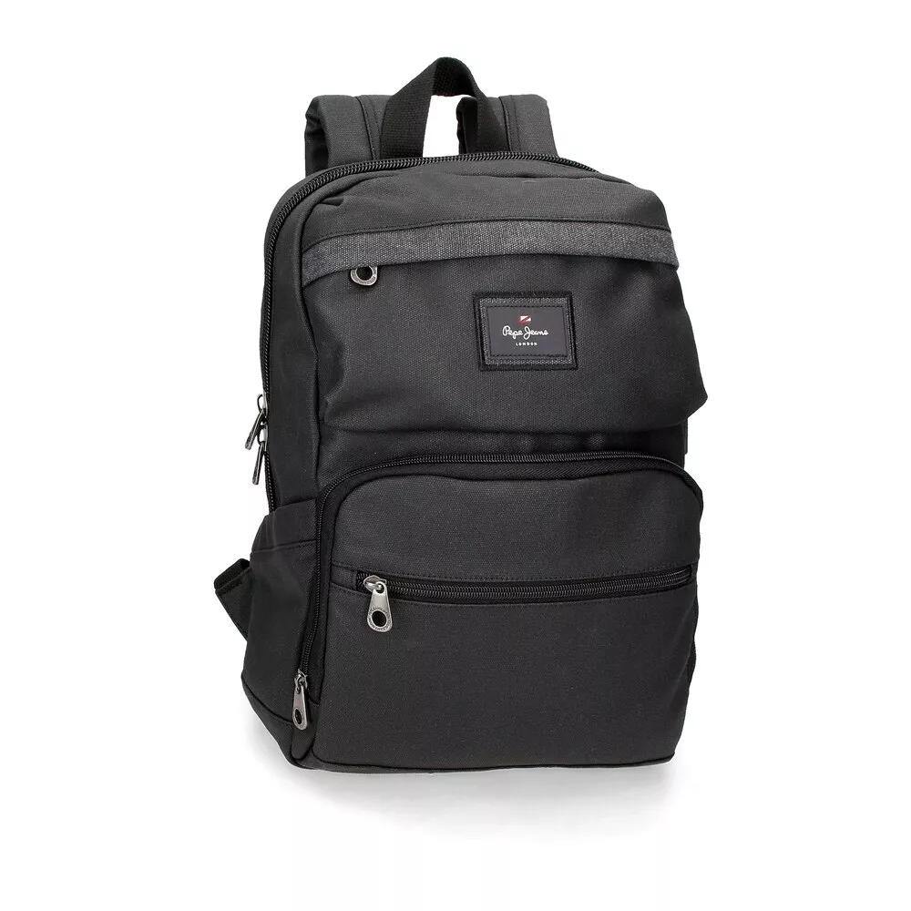 Pepe Jeans - Mochila Court En Negro Para Portátil 12´´ Y Tablet En Oferta Pepe Jeans - Mochila Court En Negro Para Portátil 12´´ Y Tablet Barato