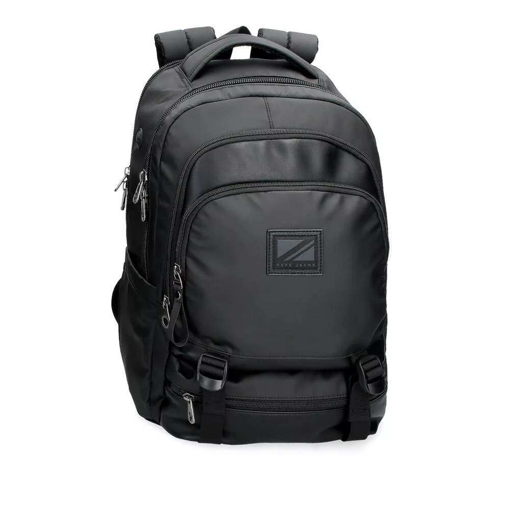 Pepe Jeans - Mochila De Hombre Straps Tres Compartimentos Adaptable Para Portátil 15,6´´ Y Tablet En Oferta Pepe Jeans - Mochila De Hombre Straps Tres Compartimentos Adaptable Para Portátil 15