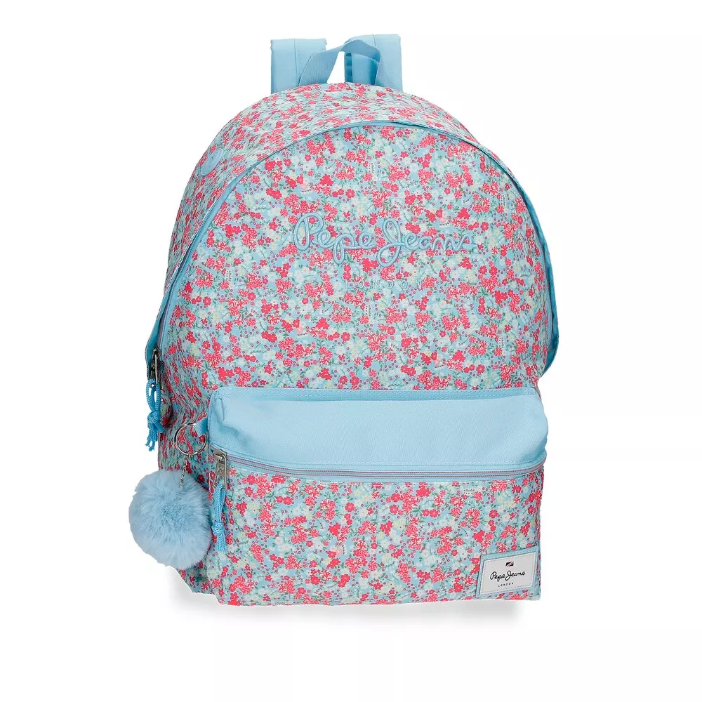 Pepe Jeans - Mochila Escolar De Niña Aide Dos Compartimentos Con Portaordenador barato