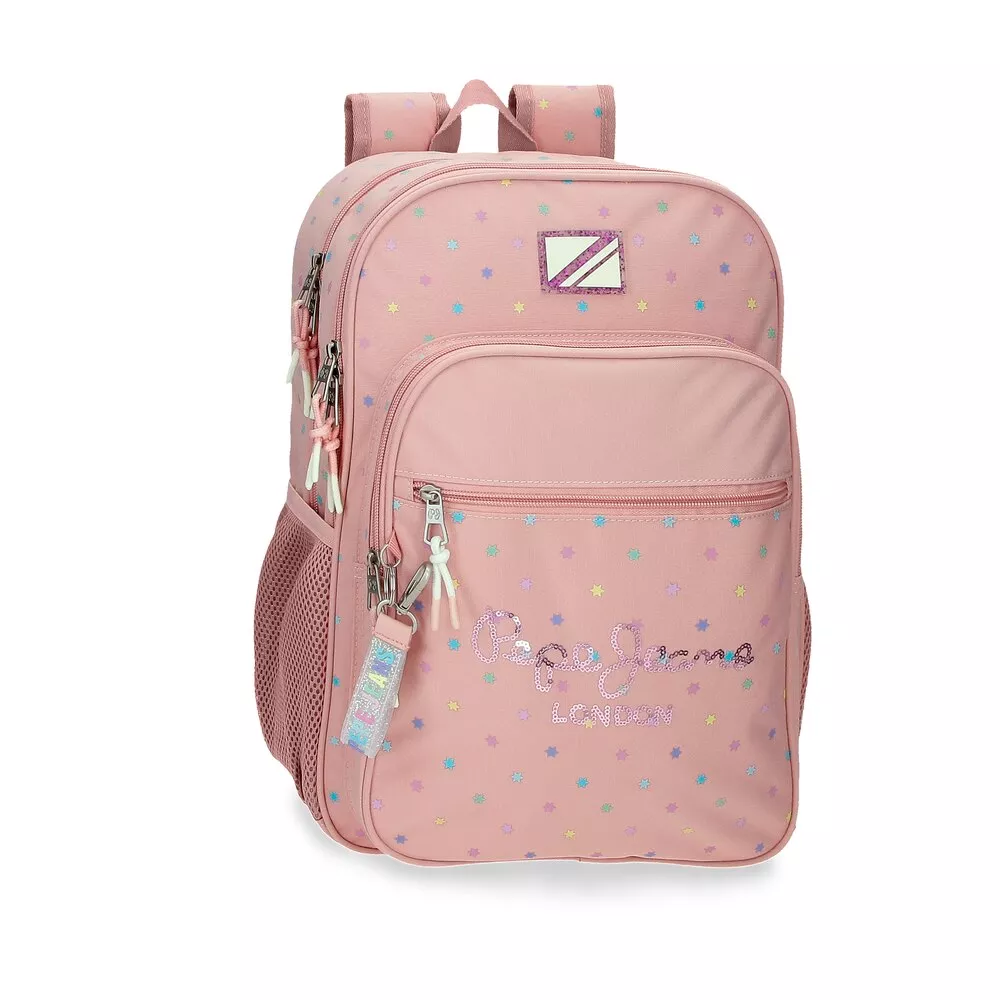 Pepe Jeans - Mochila Escolar De Niña Carina 40cm Dos Compartimentos barato