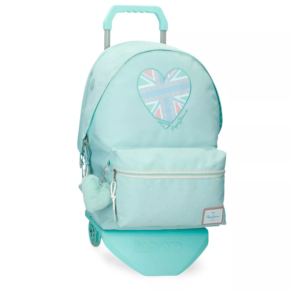 Pepe Jeans - Mochila Escolar De Niña Nerea Con Porta Ordenador