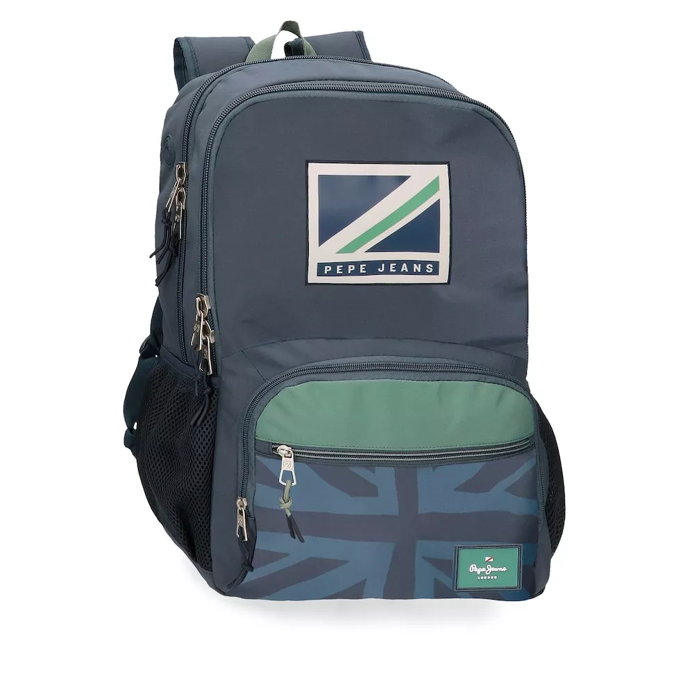 Pepe Jeans - Mochila Escolar De Niño Tom 46cm Dos Compartimentos barato