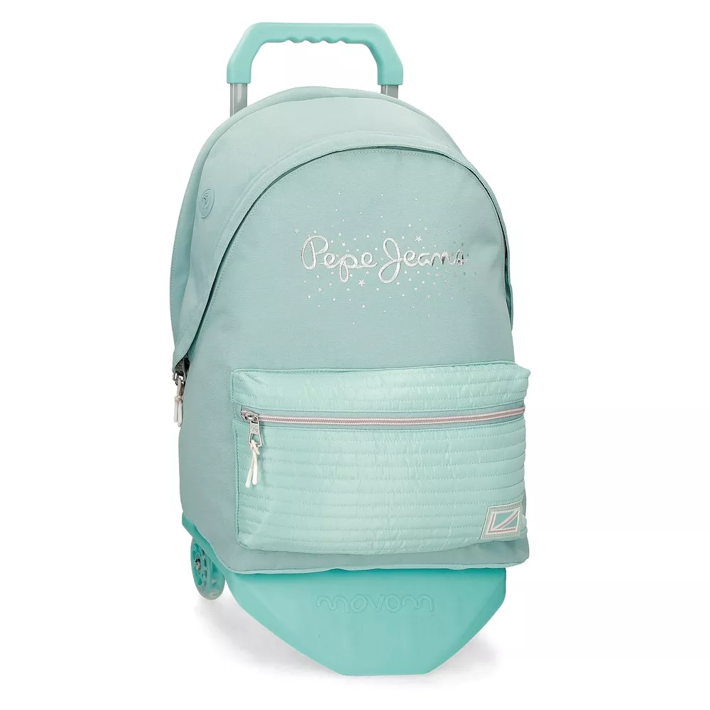 Pepe Jeans - Mochila Jane Escolar Portaordenador Con Carro barato