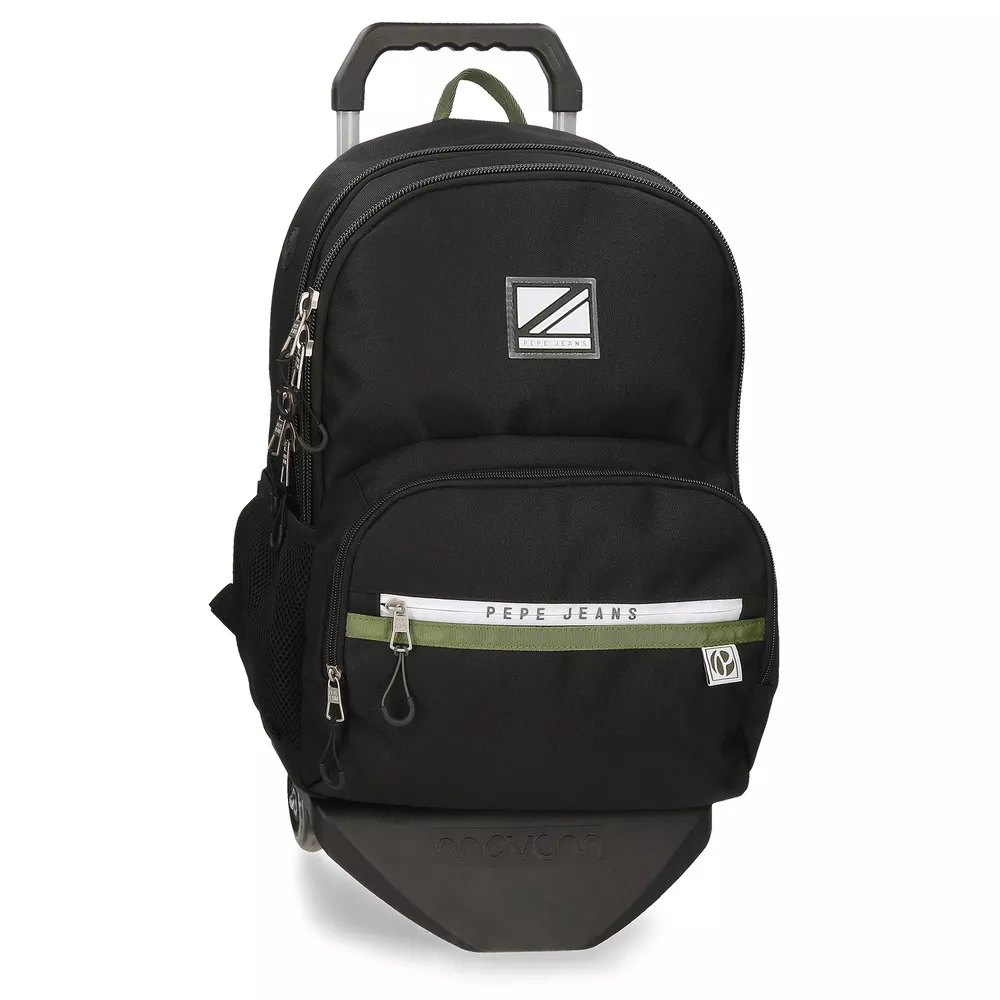 Pepe Jeans - Mochila Luca Dos Compartimentos Con Carro barato
