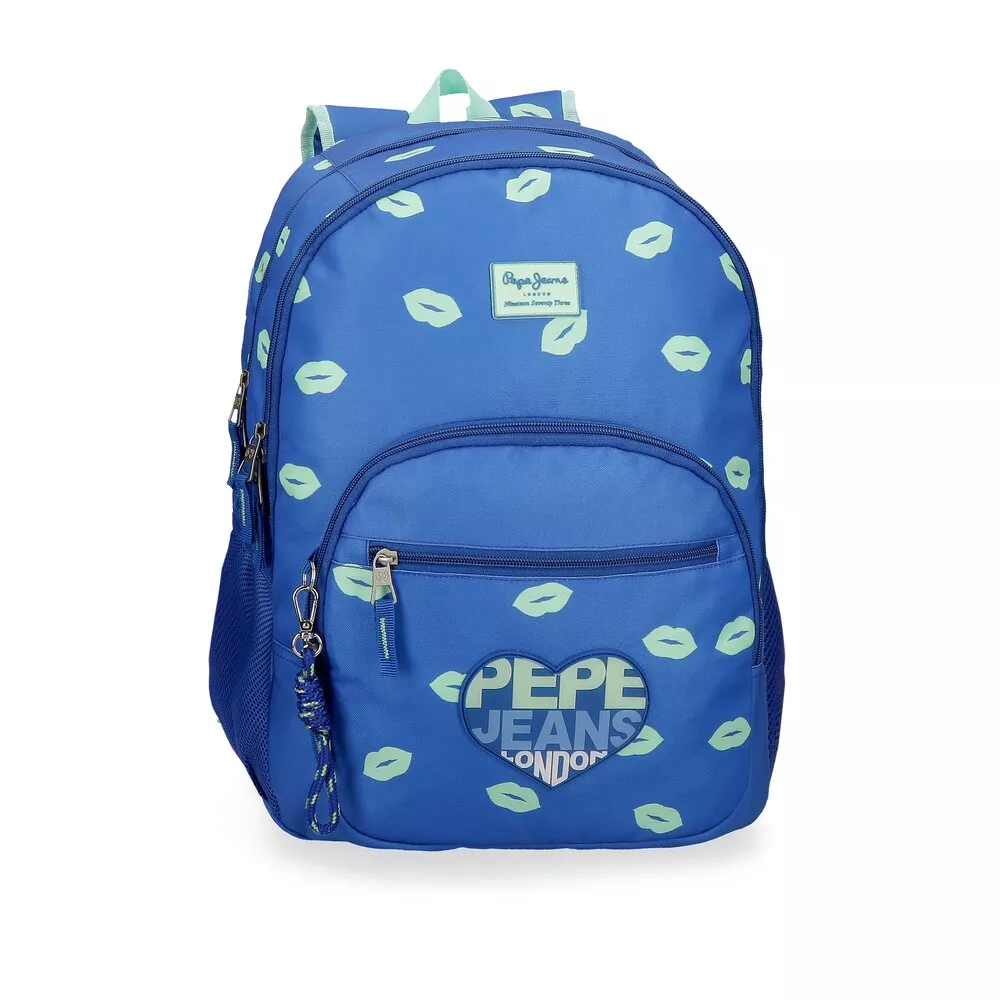 Pepe Jeans - Mochila Ruth Con Doble Cremallera Y Bolsillo Frontal Con Organizador barato