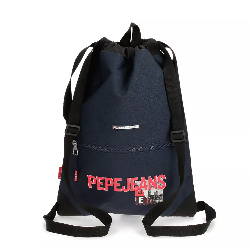 Pepe Jeans - Mochila Saco Dikran Con Bolsillo Frontal barato