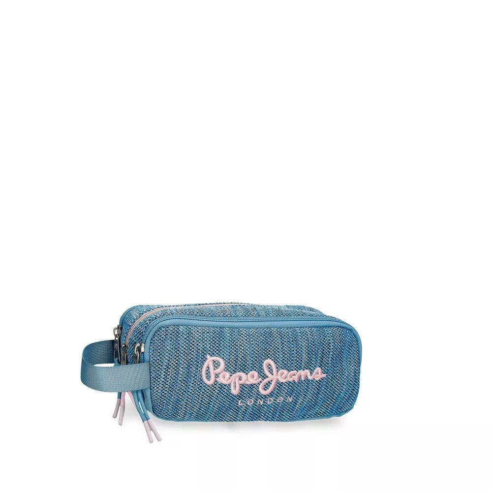 Pepe Jeans - Portatodo De Niña Lena Tres Compartimentos En Oferta Pepe Jeans - Portatodo De Niña Lena Tres Compartimentos Barato