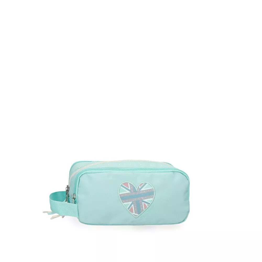 Pepe Jeans - Portatodo De Niña Nerea Tres Compartimentos En Oferta Pepe Jeans - Portatodo De Niña Nerea Tres Compartimentos Barato
