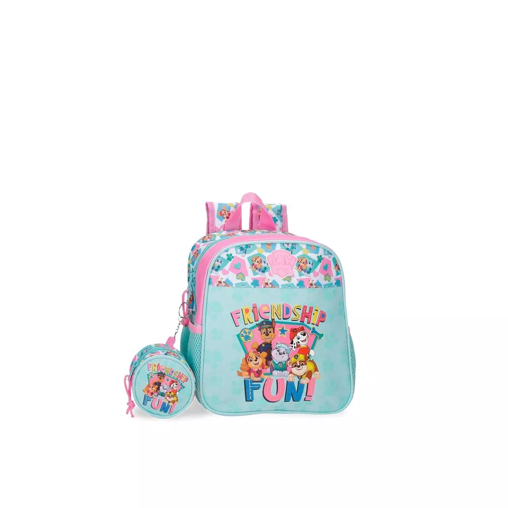 Personajes - Mochila De Niña Para Patrulla Canina Friendship Fun 25cm Con Porta Chupete barato
