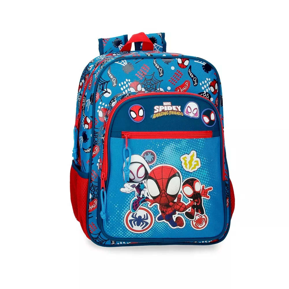 Personajes - Mochila Escolar Spidey Go Webs Go 38Cm Con Bolsillos Laterales En Oferta Personajes - Mochila Escolar Spidey Go Webs Go 38Cm Con Bolsillos Laterales Barato
