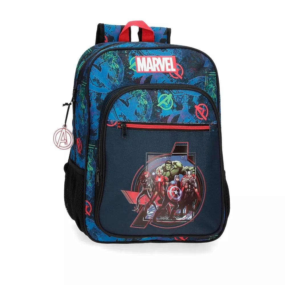 Personajes - Mochila Marvel On The Warpath Con Bolsillos Laterales barato