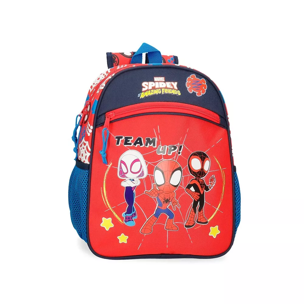 Personajes - Mochila Spidey And Friends 33Cm Con Bolsillo Frontal En Oferta Personajes - Mochila Spidey And Friends 33Cm Con Bolsillo Frontal Barato