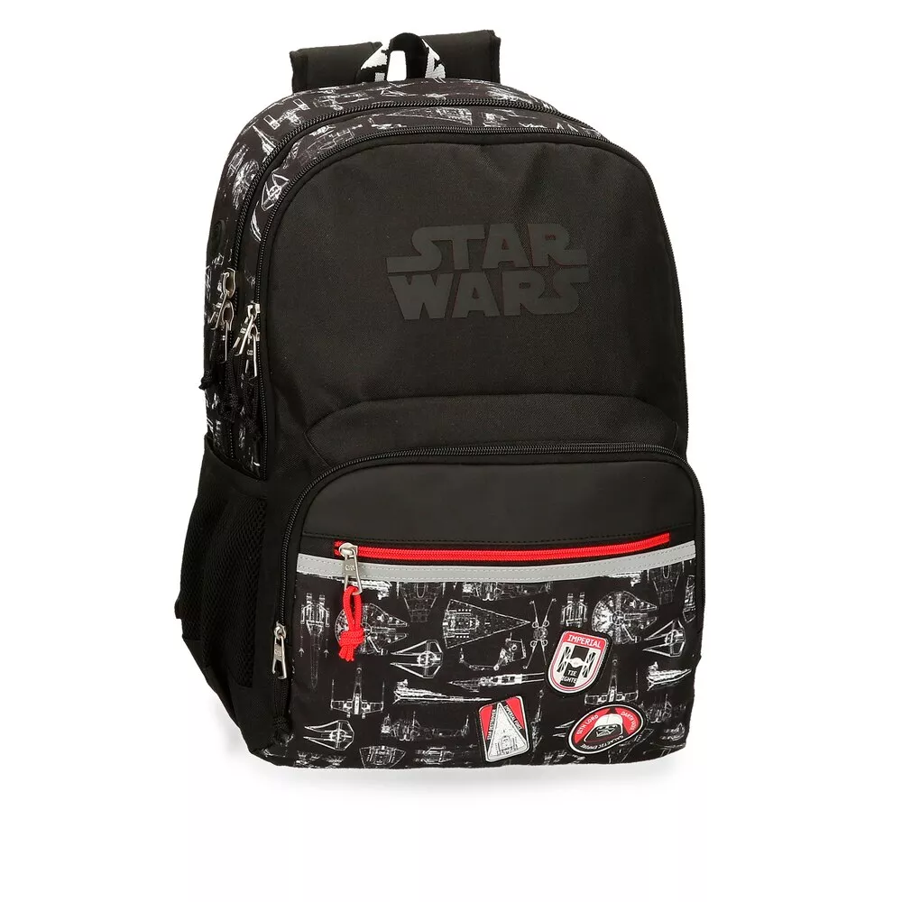 Personajes - Mochila Star Wars Space Mission 44 Cm Doble Compartimento En Oferta Personajes - Mochila Star Wars Space Mission 44 Cm Doble Compartimento Barato