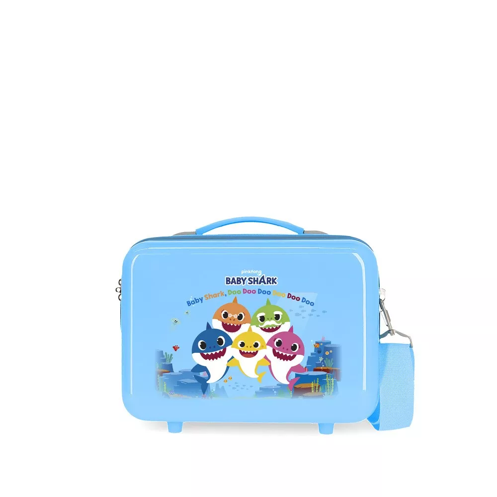 Personajes - Neceser Abs Baby Shark Adaptable Con Capacidad De 9L En Oferta Personajes - Neceser Abs Baby Shark Adaptable Con Capacidad De 9L Barato