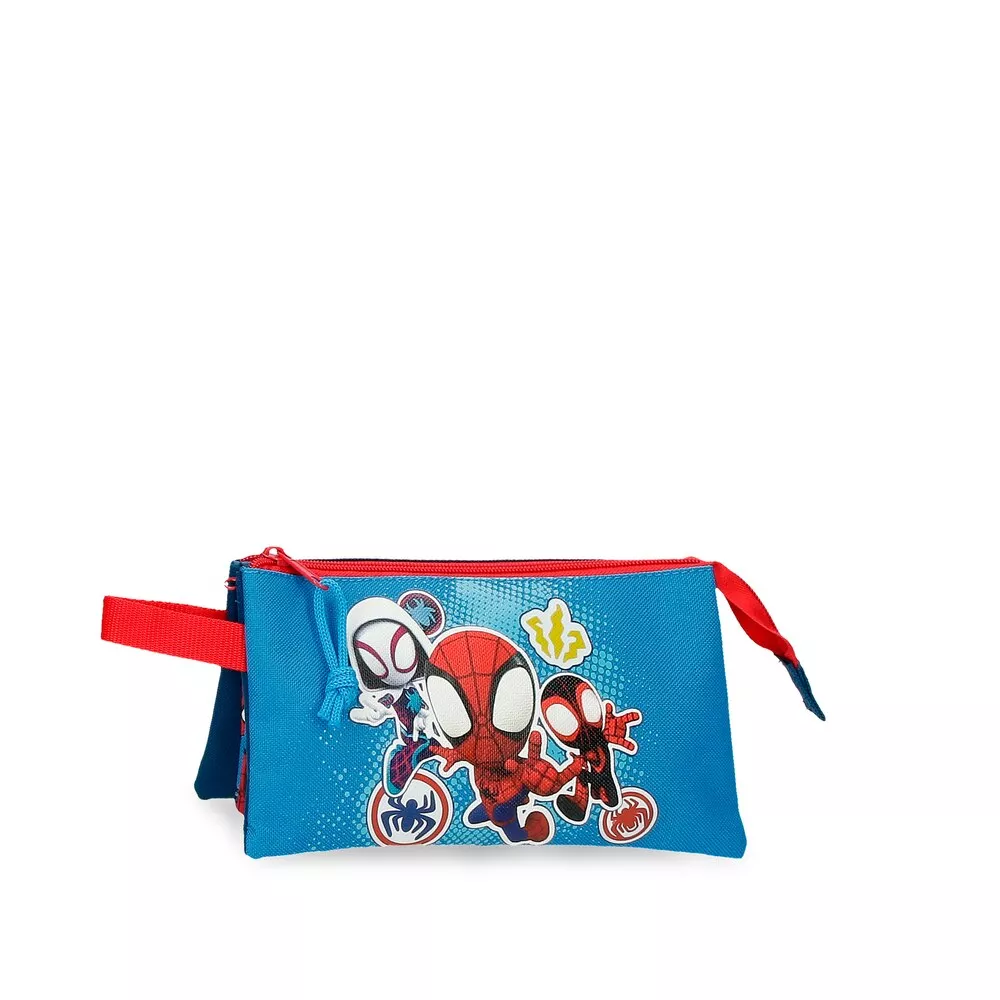 Personajes - Porta Todo Spidey Go Webs Go Con Trtes Compartimentos Color Azul En Oferta Personajes - Porta Todo Spidey Go Webs Go Con Trtes Compartimentos Color Azul Barato