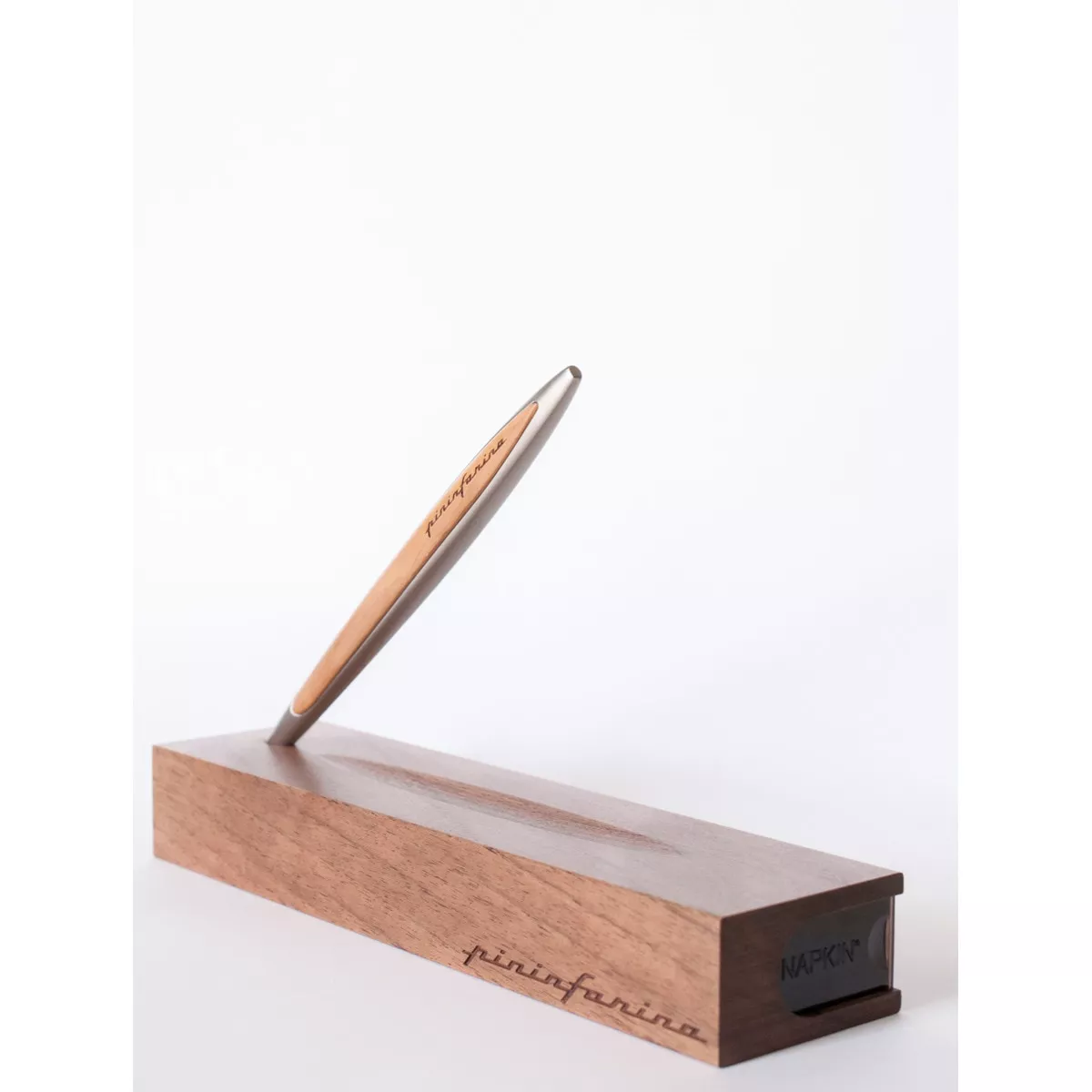 Pininfarina - Lápiz Sin Mina Ni Tinta Con Cambiano Classic Con Punta Ethergraf® Aluminio Mate Y Madera barato
