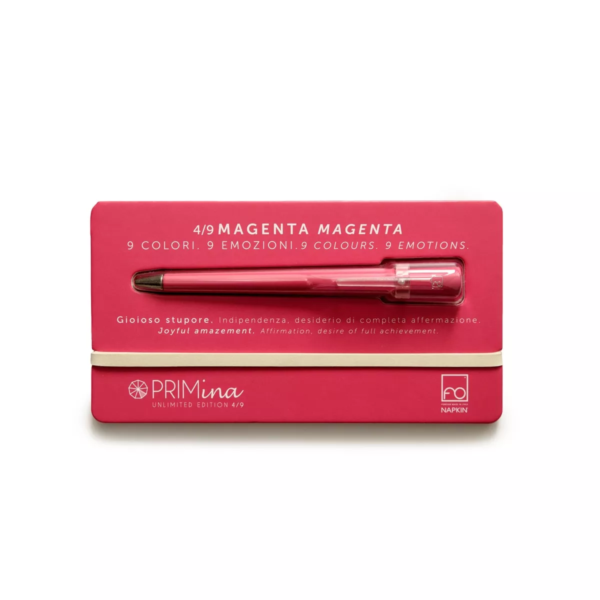 Pininfarina - Lápiz Sin Mina Ni Tinta Primina Forever Made In Italy Con Punta Ethergraf® Magenta En Oferta Pininfarina - Lápiz Sin Mina Ni Tinta Primina Forever Made In Italy Con Punta Ethergraf® Magenta Barato