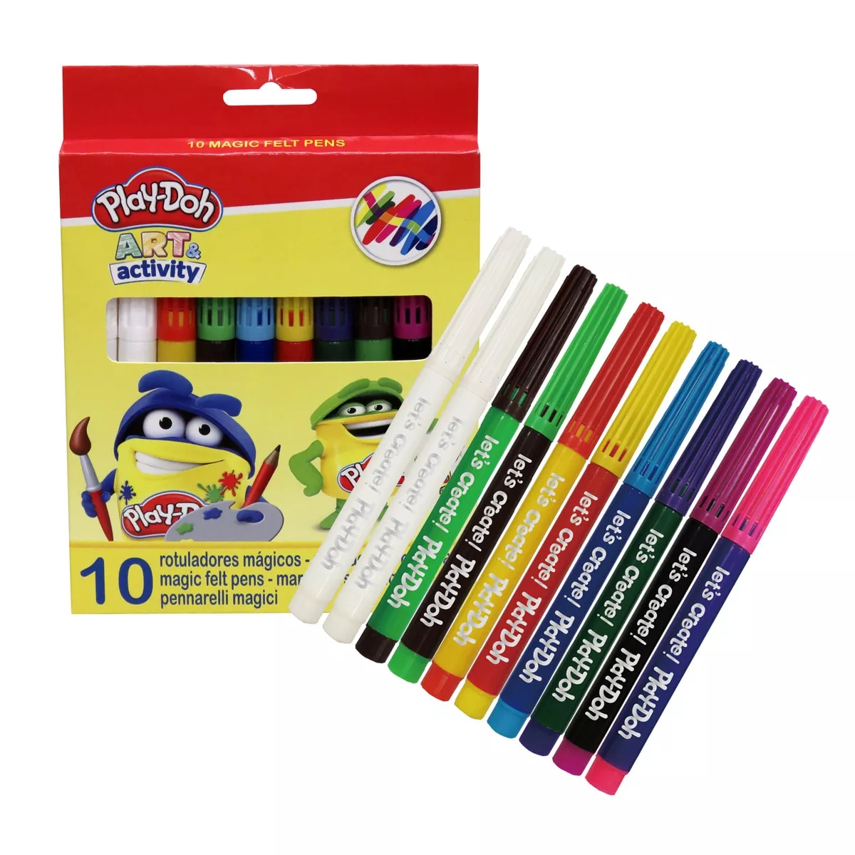 Play-Doh - 10 Rotuladores Mágicos Art&Activity barato