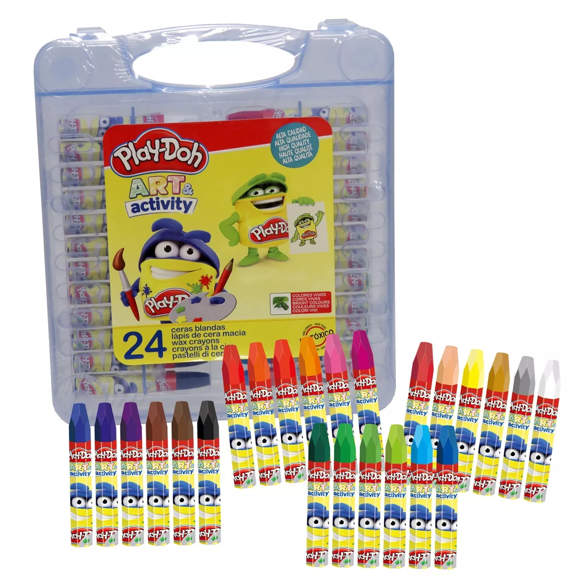 Play-Doh - 24 Ceras Blandas Art&Amp;Activity En Oferta Play-Doh - 24 Ceras Blandas Art&Amp;Activity Barato