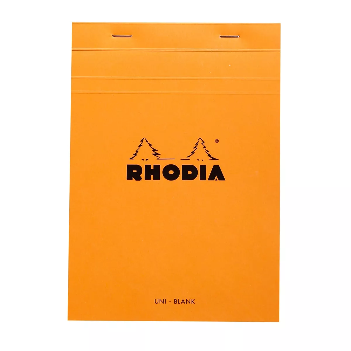 Rhodia - Bloc Grapado Liso 14,8X21 Cm Naranja En Oferta Rhodia - Bloc Grapado Liso 14