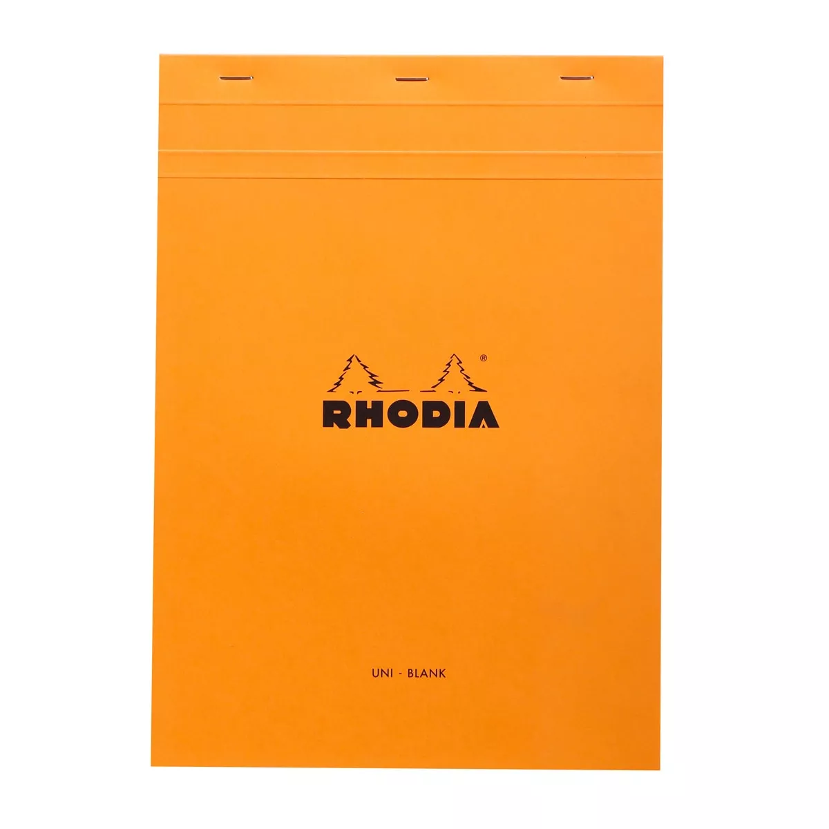 Rhodia - Bloc Grapado Liso 21X29,7Cm Naranja En Oferta Rhodia - Bloc Grapado Liso 21X29