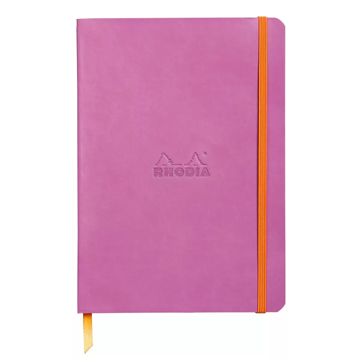 RHODIA - Cuaderno Flexible Simil Piel Soft Dot A5 Lila barato