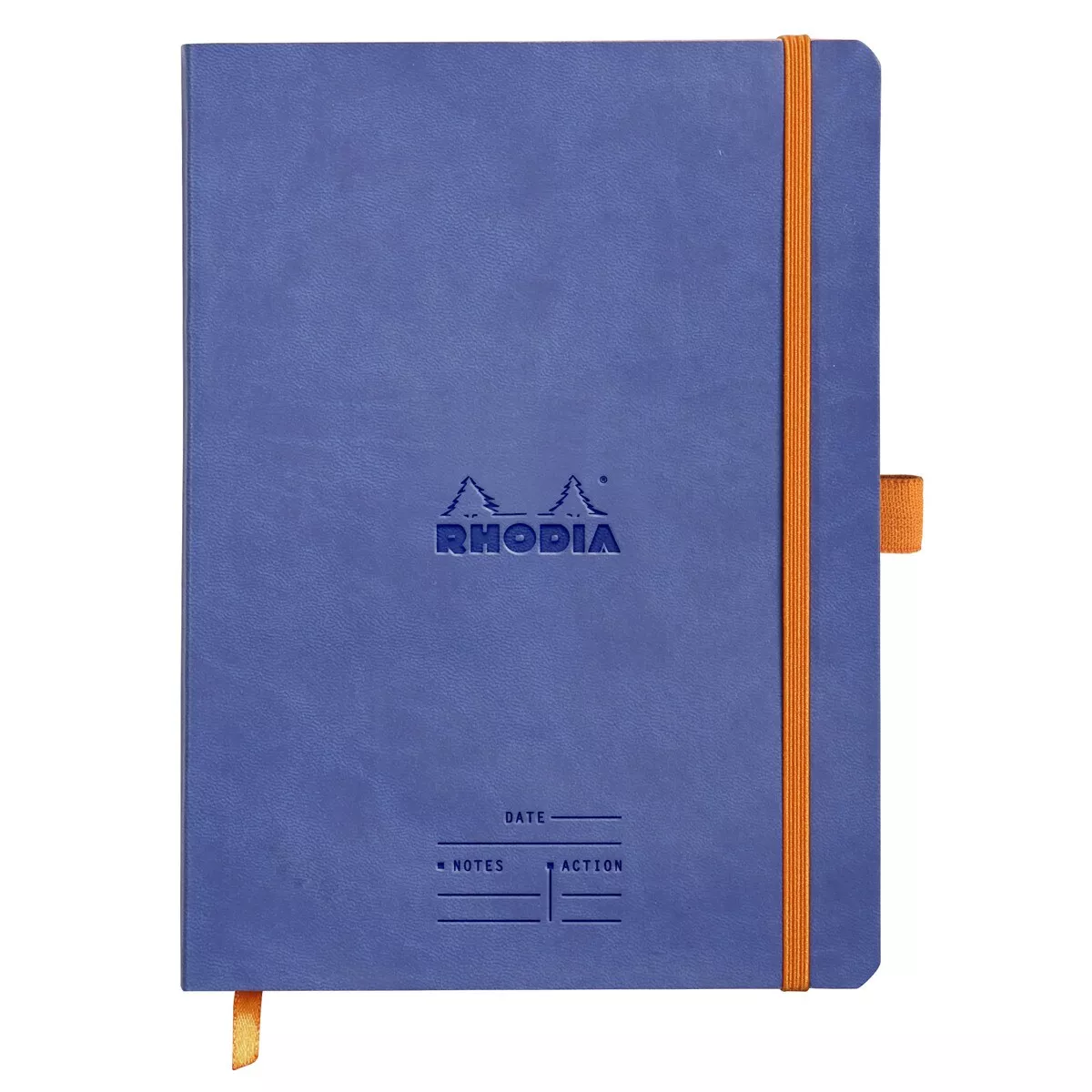 Rhodia - Cuaderno Meeting Book Simil Piel A5+ Azul Safiro En Oferta Rhodia - Cuaderno Meeting Book Simil Piel A5+ Azul Safiro Barato