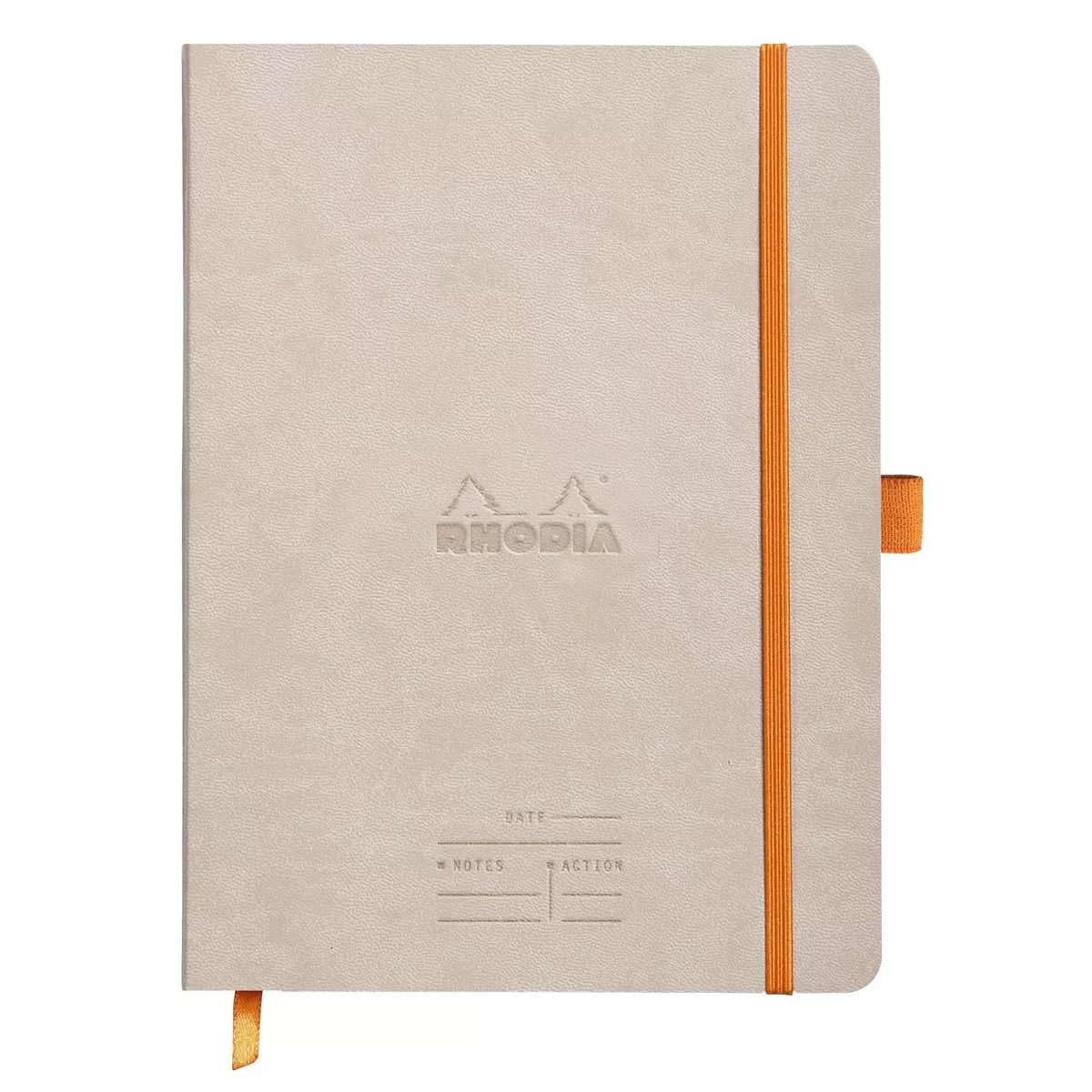 Rhodia - Cuaderno Meeting Book Simil Piel A5+ Beige En Oferta Rhodia - Cuaderno Meeting Book Simil Piel A5+ Beige Barato