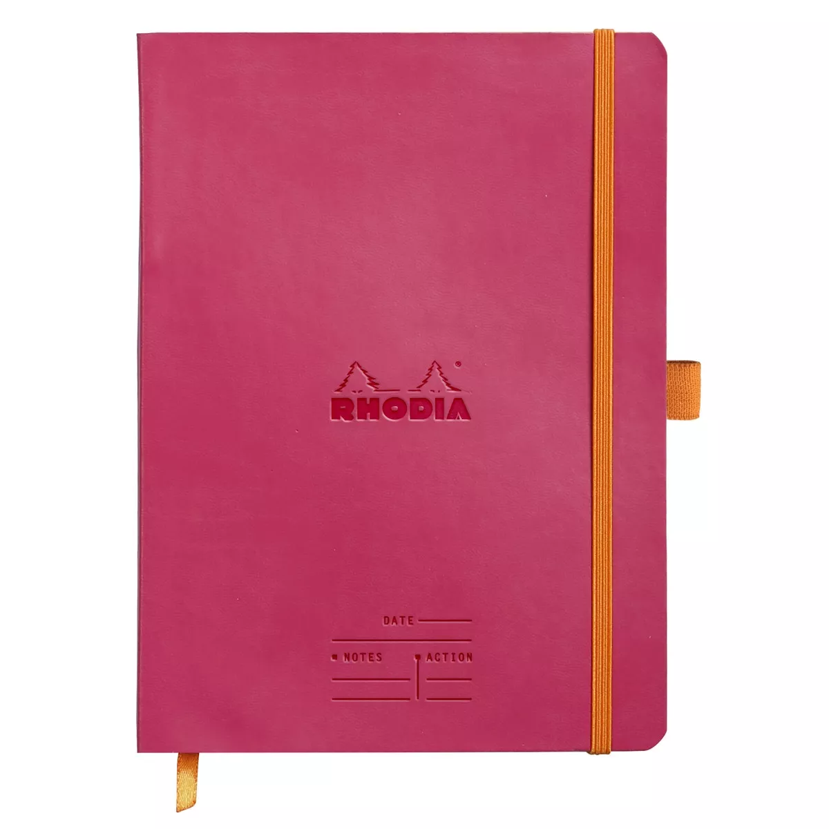 Rhodia - Cuaderno Meeting Book Simil Piel A5+ Frambruesa En Oferta Rhodia - Cuaderno Meeting Book Simil Piel A5+ Frambruesa Barato
