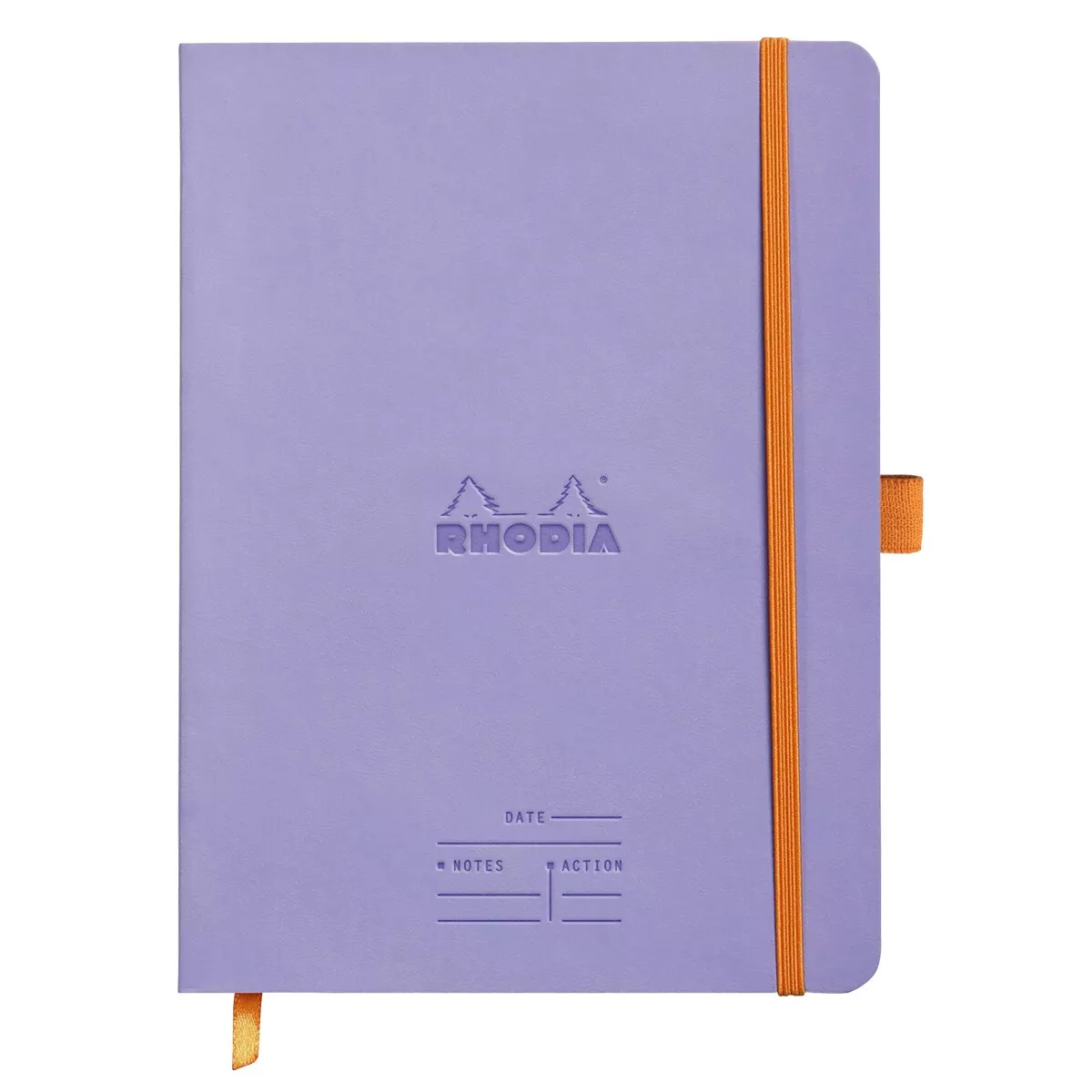 RHODIA - Cuaderno Meeting Book Simil Piel A5+ Rosa barato